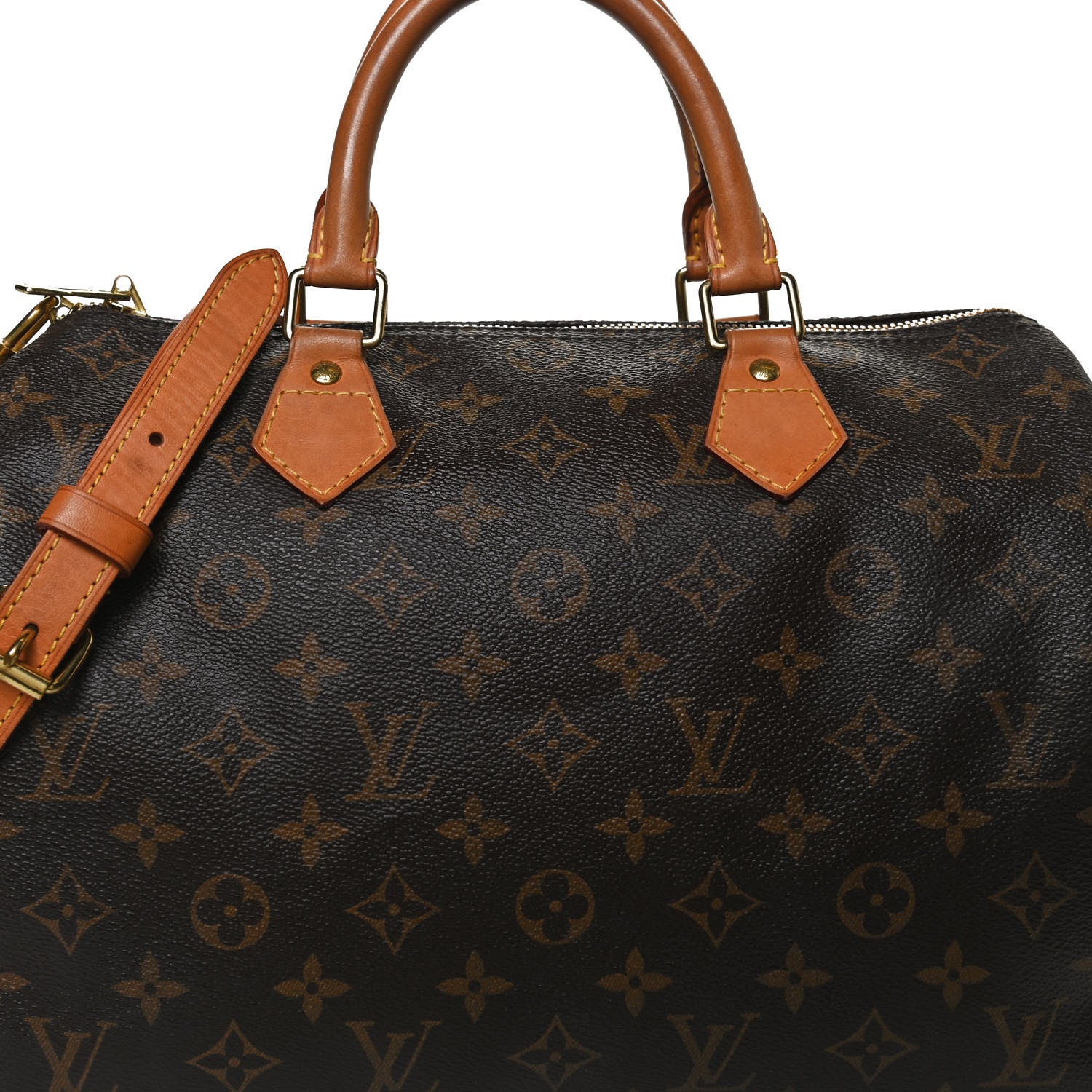 Louis Vuitton Monogram Speedy Bandouliere 30 9 of 11