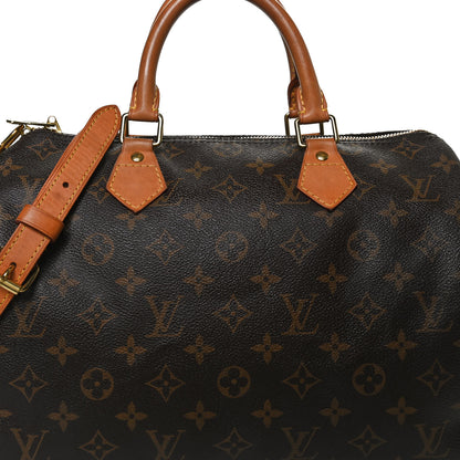 Louis Vuitton Monogram Speedy Bandouliere 30 9 of 11