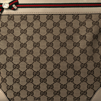 Gucci Monogram Web Medium Mayfair Tote Off White 9 of 11
