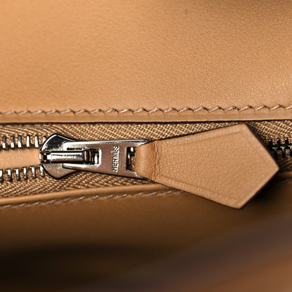 Hermes Swift In & Out Birkin 25 Biscuit 20 of 35