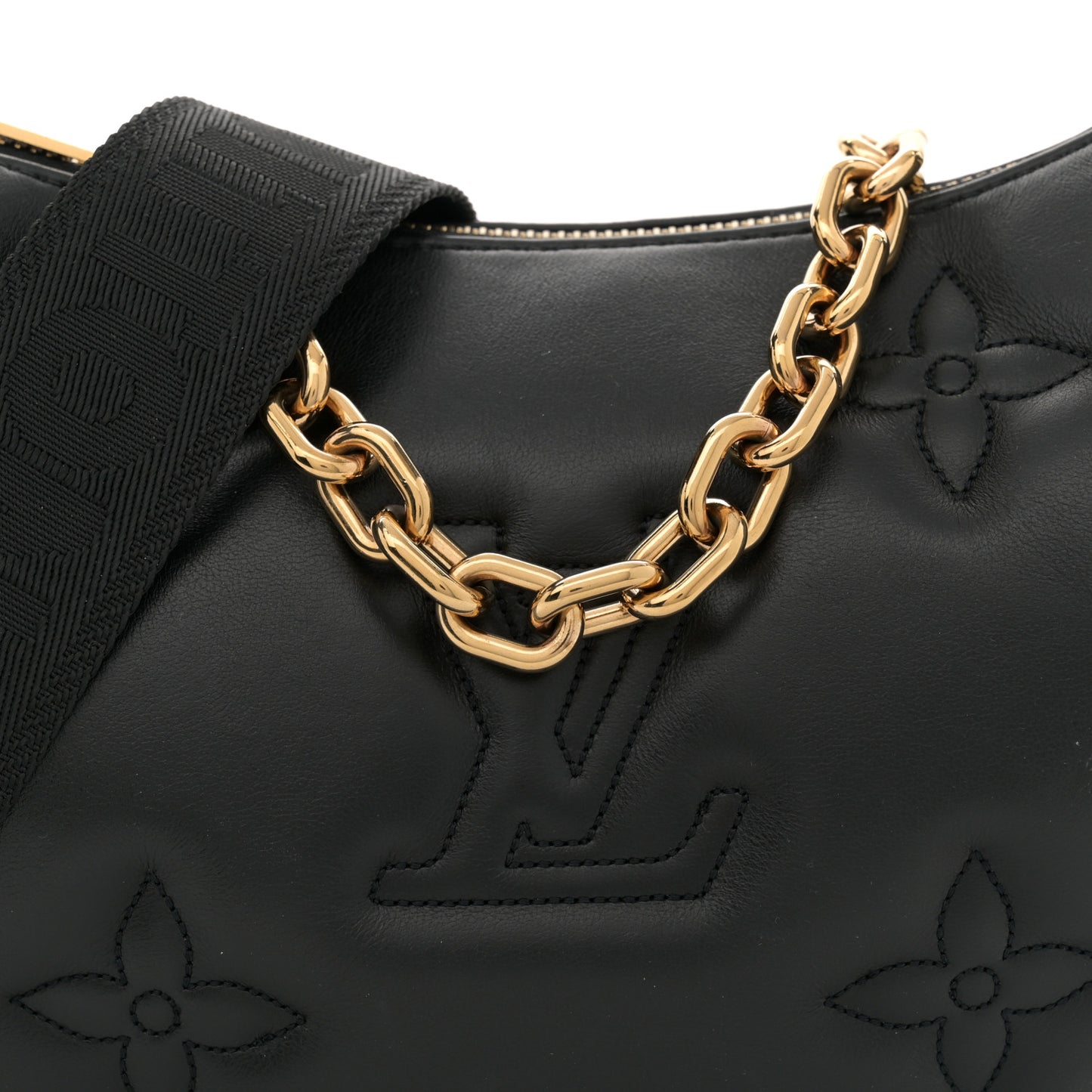 Calfskin Bubblegram Over The Moon Black