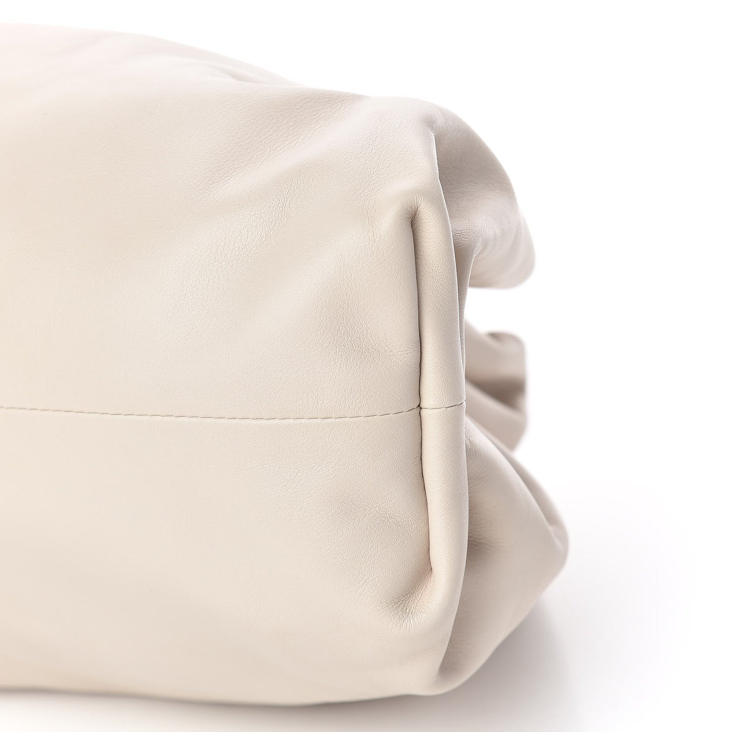 Smooth Butter Calf The Pouch Oversized Clutch Mist