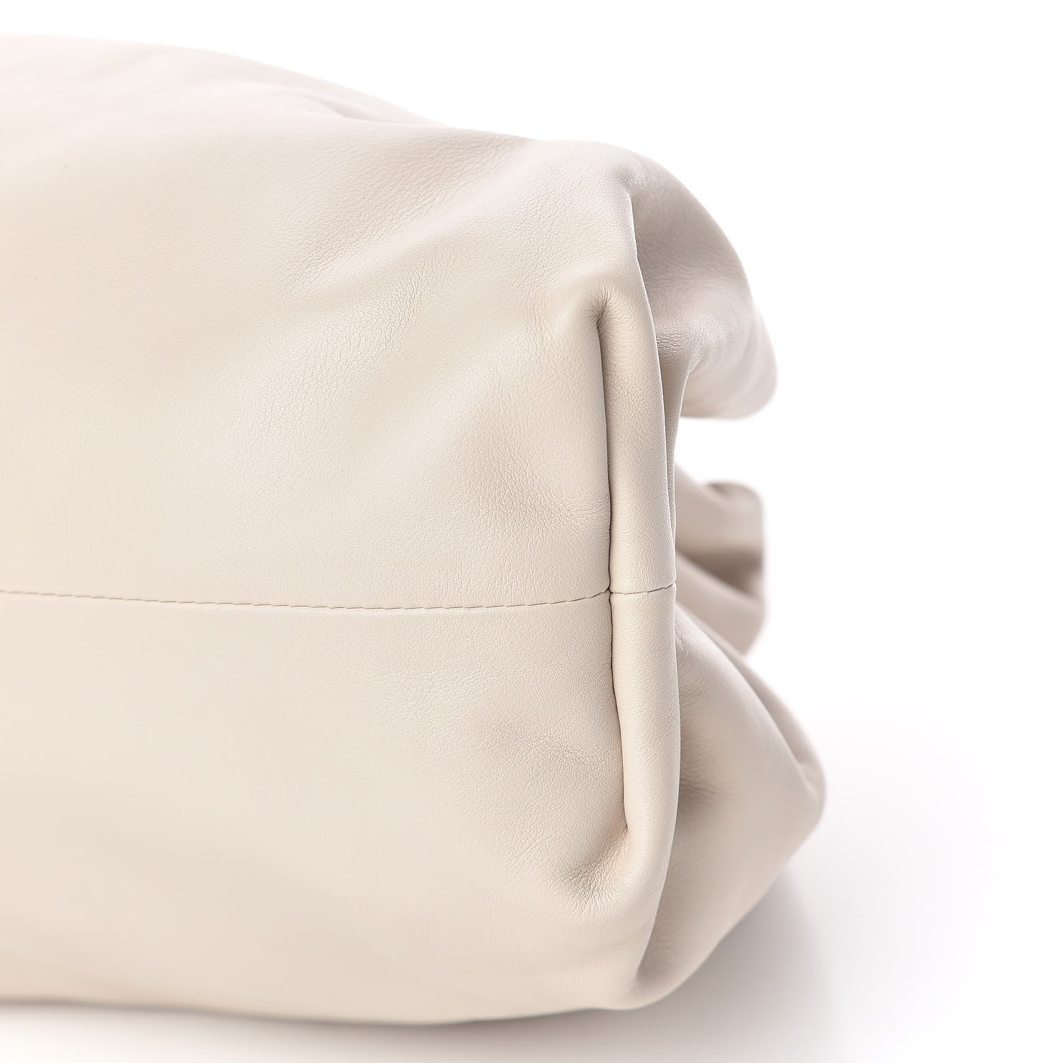 Bottega Veneta Smooth Butter Calf The Pouch Oversized Clutch Mist 6 of 10