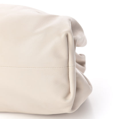 Bottega Veneta Smooth Butter Calf The Pouch Oversized Clutch Mist 6 of 10