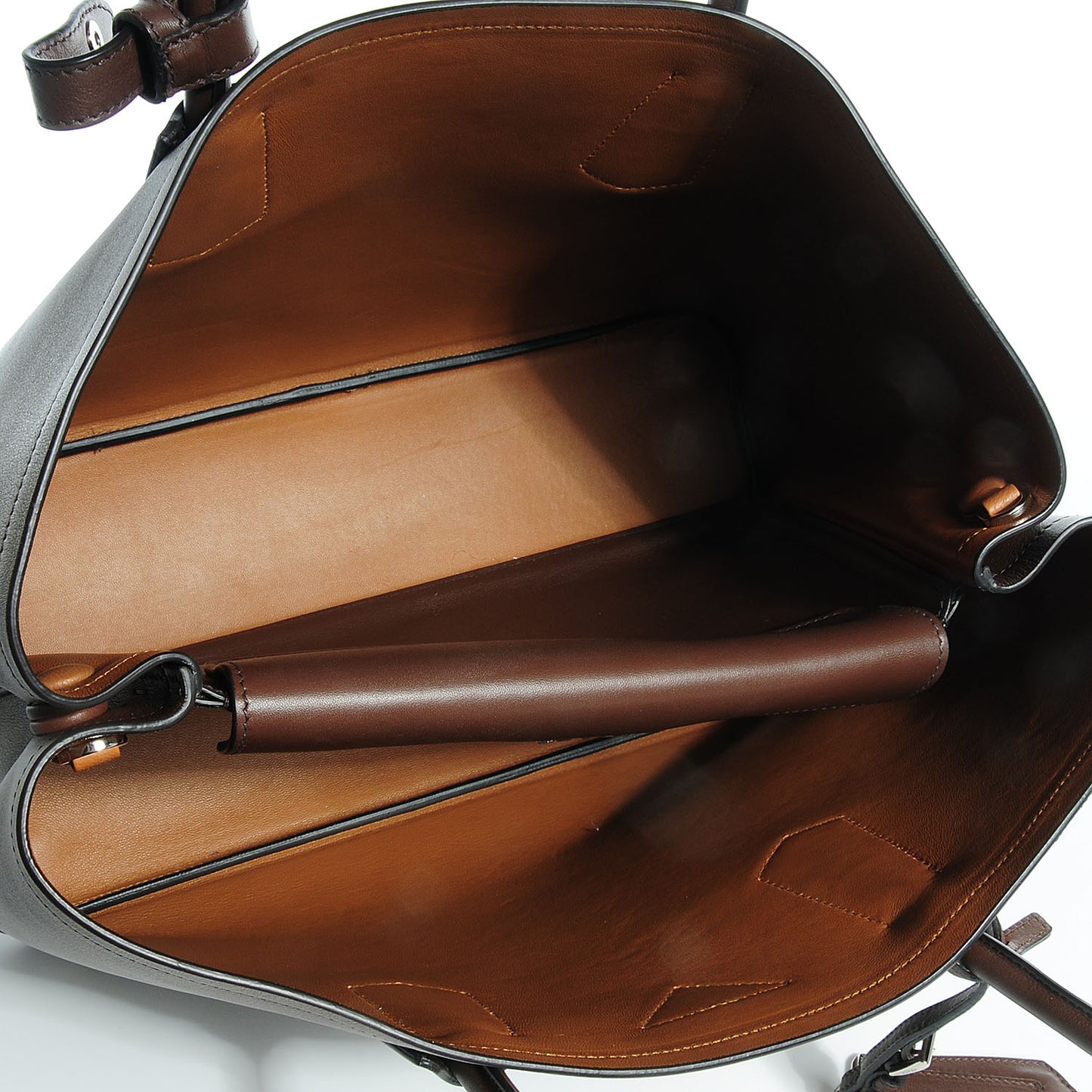City Calf Double Bag Cacao