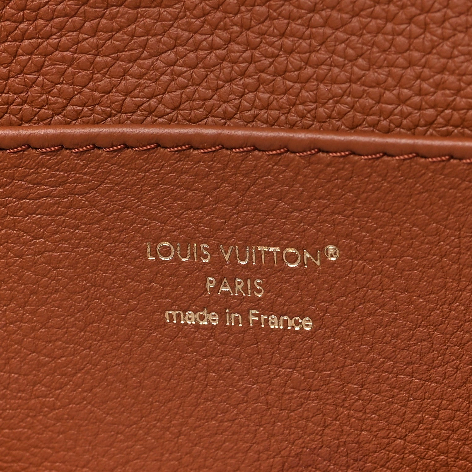 Louis Vuitton Smooth Grained Calfskin Capucines GM Souple Cognac 6 of 10