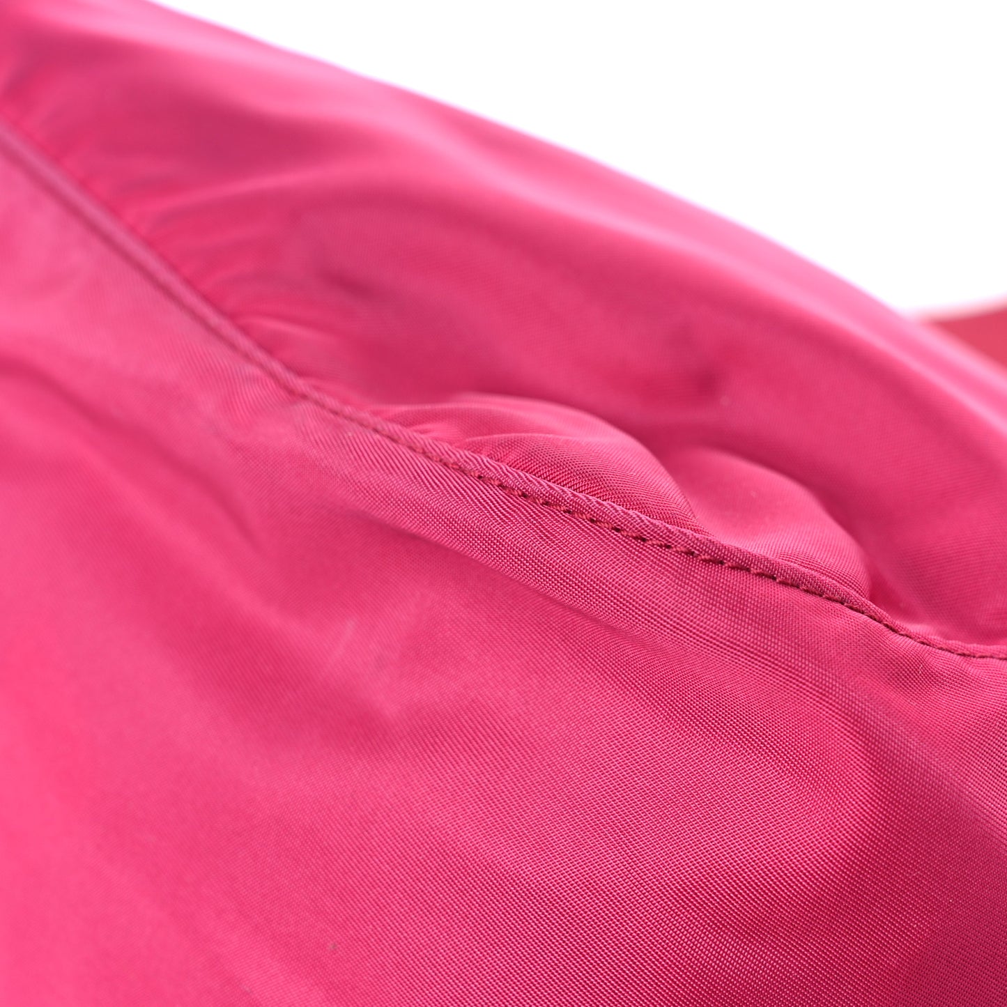 Tessuto Nylon Saffiano Messenger Bag Fuxia