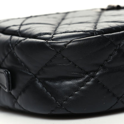 Chanel Aged Calfskin Quilted Mini Reissue Camera Case Black 8 of 9