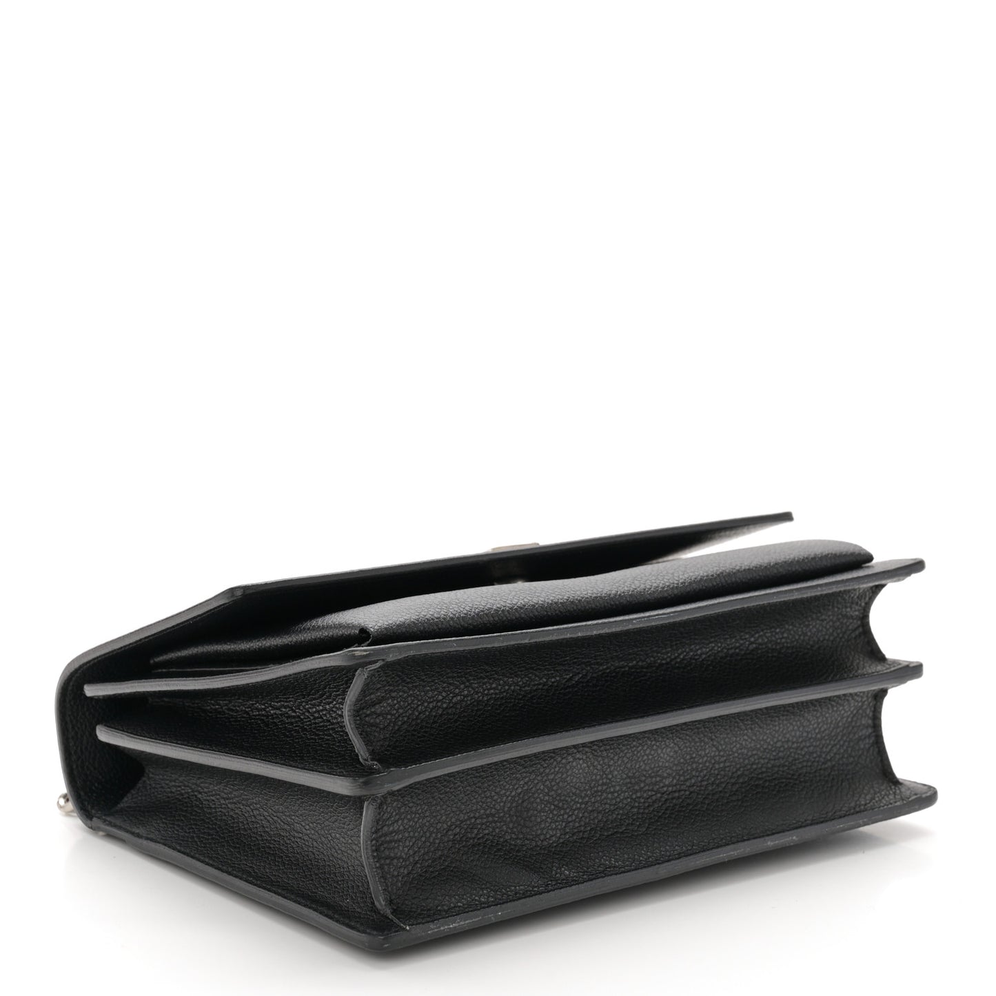 Grained Calfskin Medium Monogram Sunset Black