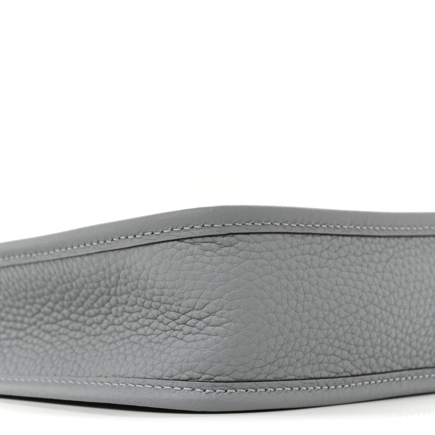 Hermes Taurillon Clemence Amazone Evelyne TPM Gris Pantin White 9 of 11