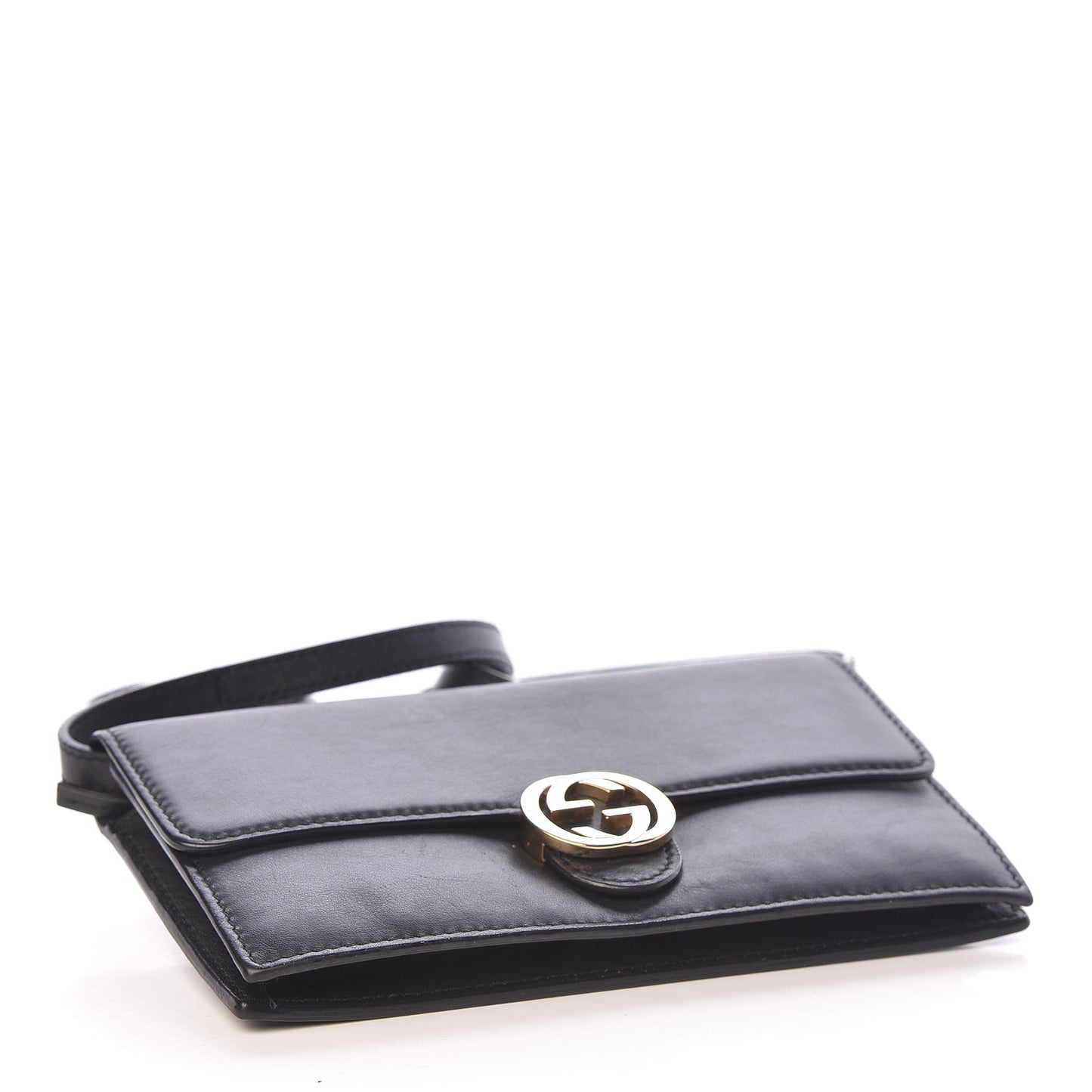 Calfskin Icon Wallet Black