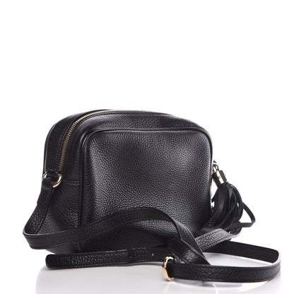 Gucci Pebbled Calfskin Small Soho Disco Bag Black 3 of 11