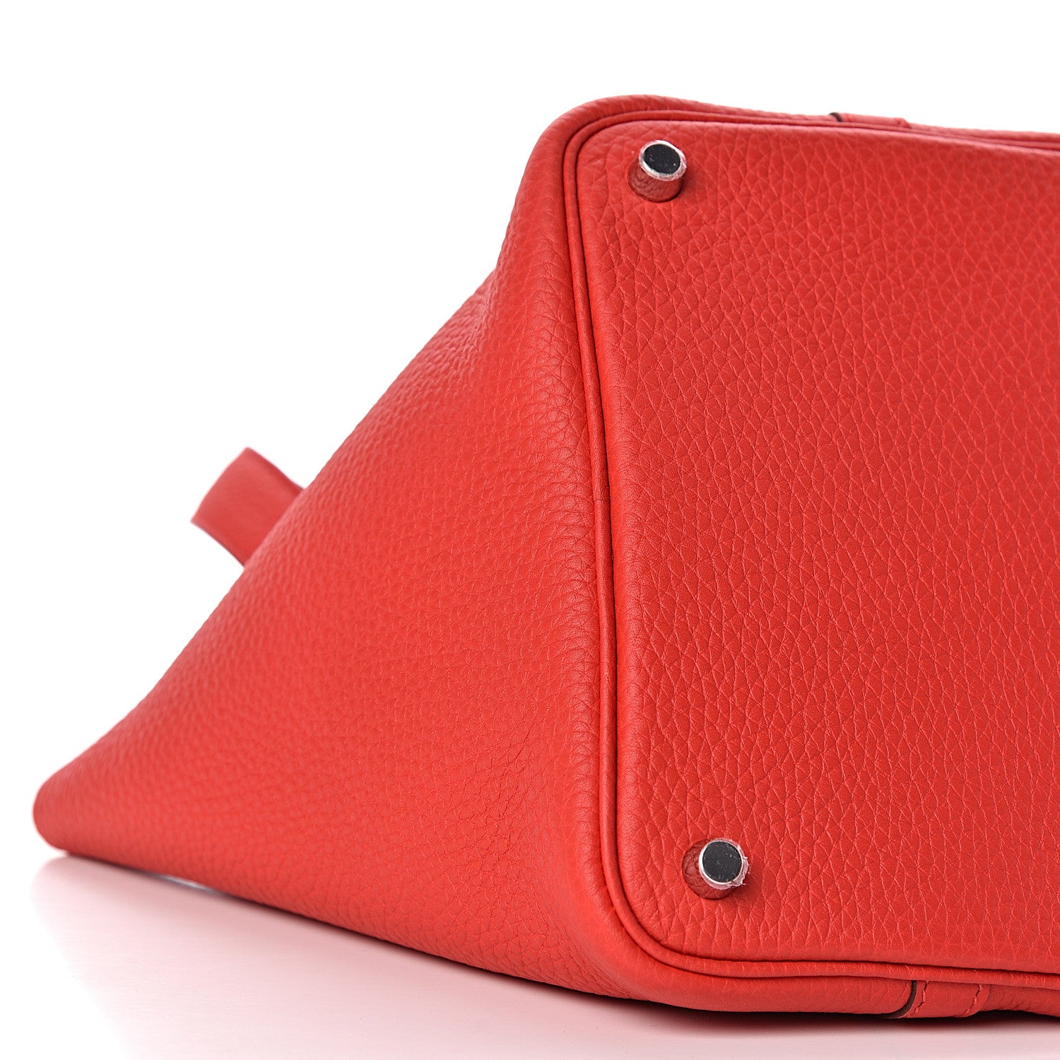 Hermes Taurillon Clemence Picotin Lock 18 PM Rouge De Coeur 9 of 11