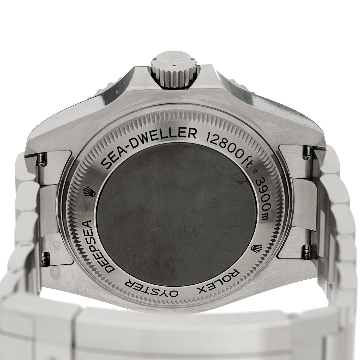 Rolex Stainless Steel 44mm Oyster Perpetual Date Sea-Dweller Deepsea Watch Black 126660 4 of 4