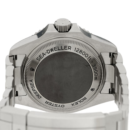 Rolex Stainless Steel 44mm Oyster Perpetual Date Sea-Dweller Deepsea Watch Black 126660 4 of 4