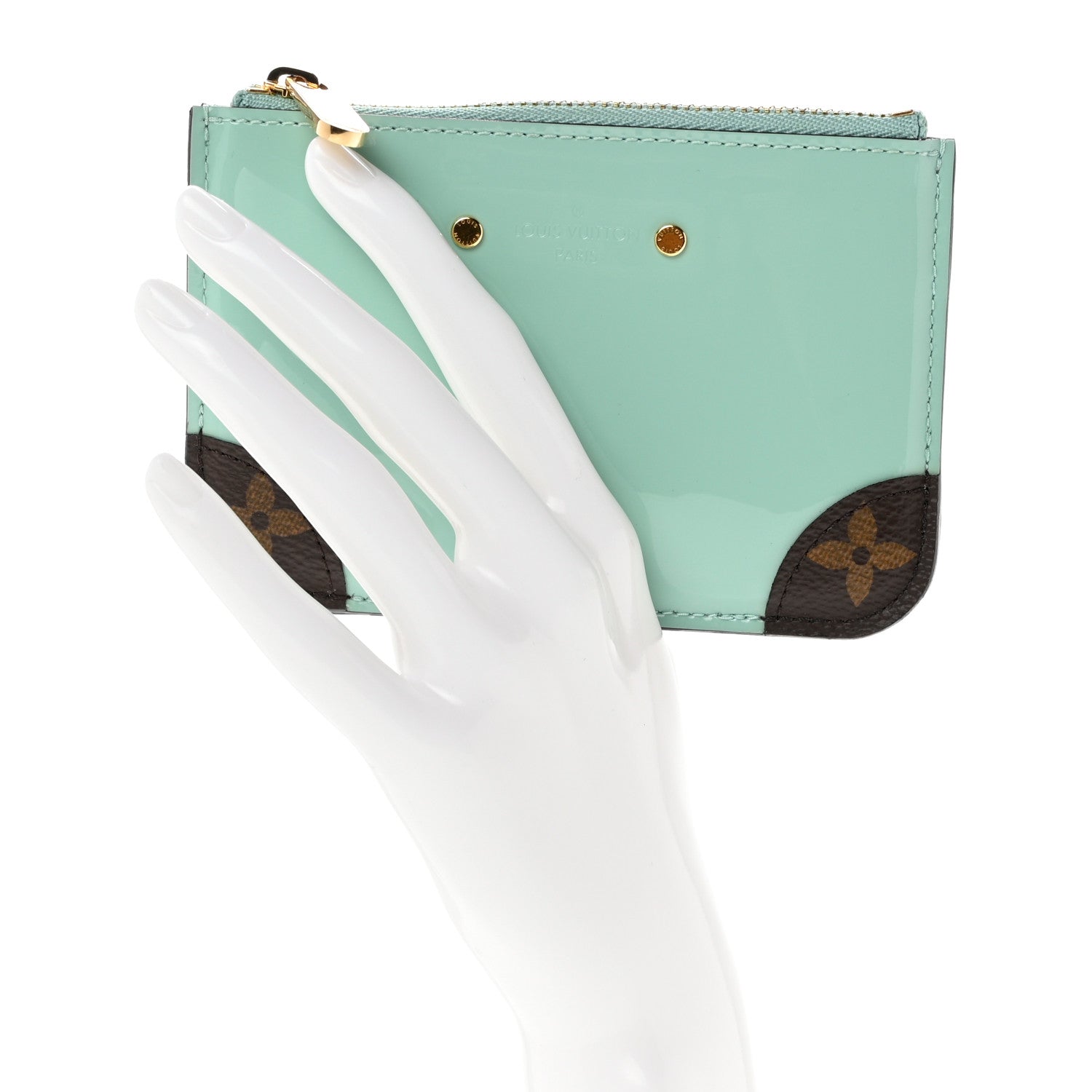 Louis Vuitton Patent Miroir Venice Key Pouch Paradiso 2 of 6