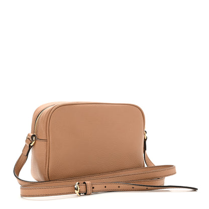 Gucci Pebbled Calfskin Small Soho Disco Bag Camelia 3 of 11