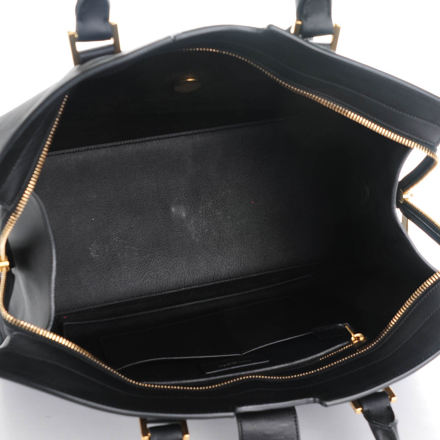 Saint Laurent Calfskin Medium Classic Y Cabas Black 5 of 7
