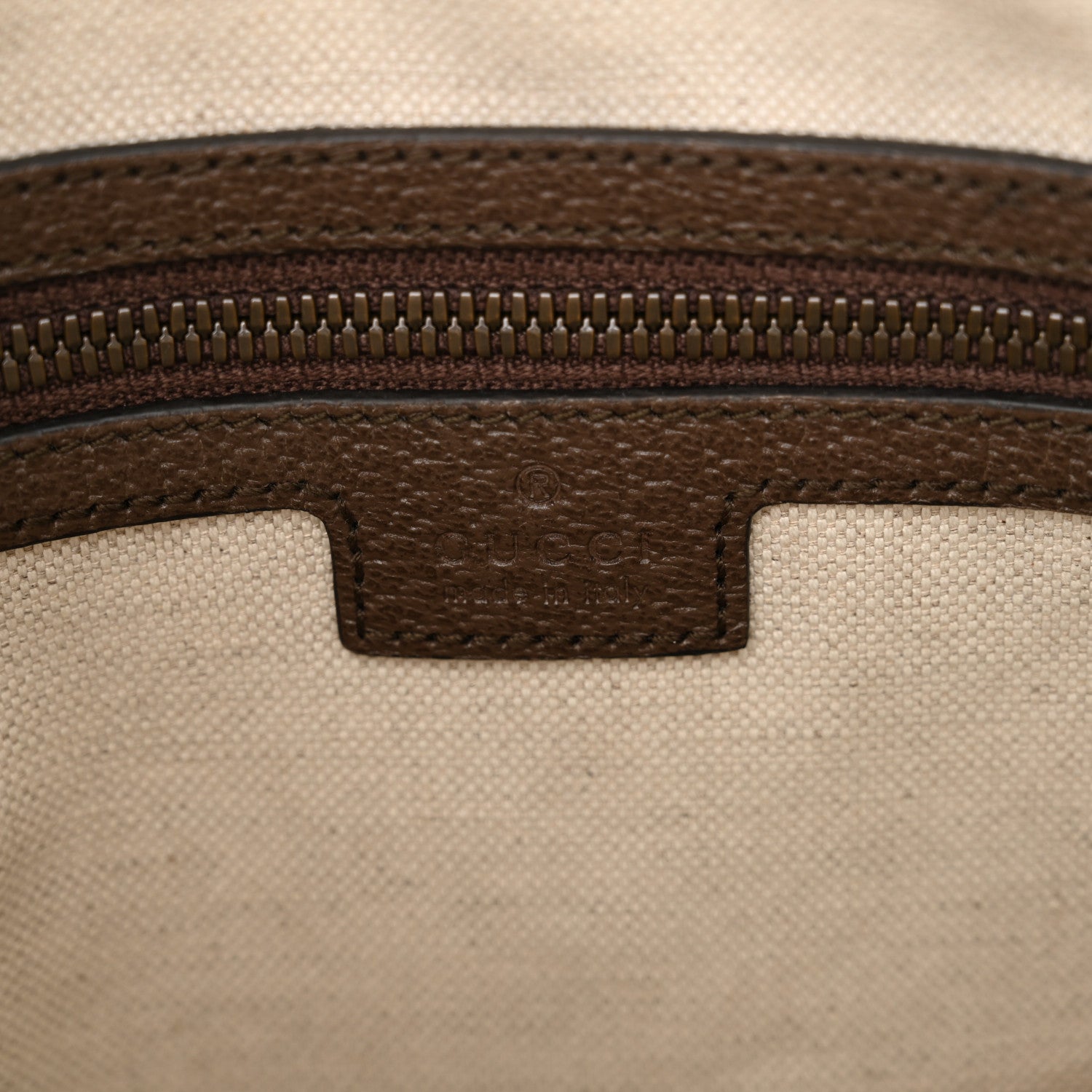 Gucci GG Supreme Monogram Web Small Ophidia Messenger Bag Brown 7 of 11