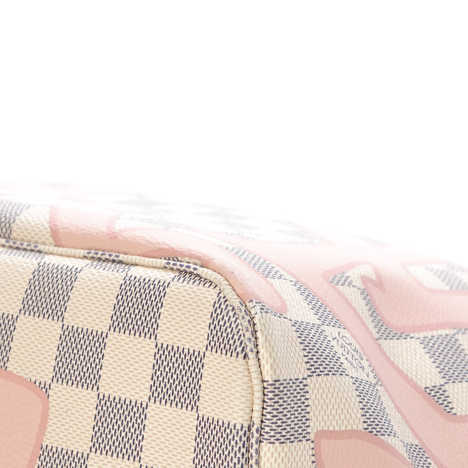 Louis Vuitton Damier Azur Tahitienne Neverfull MM 11 of 13