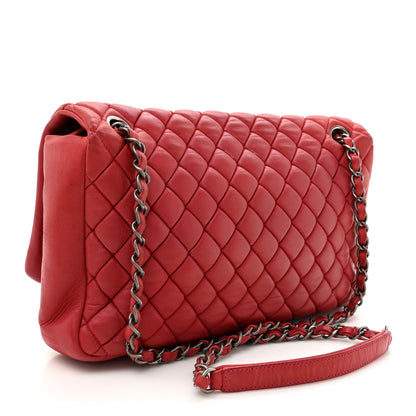 Chanel Iridescent Calfskin Large New Bubble Flap Fuchsia 2 of 17