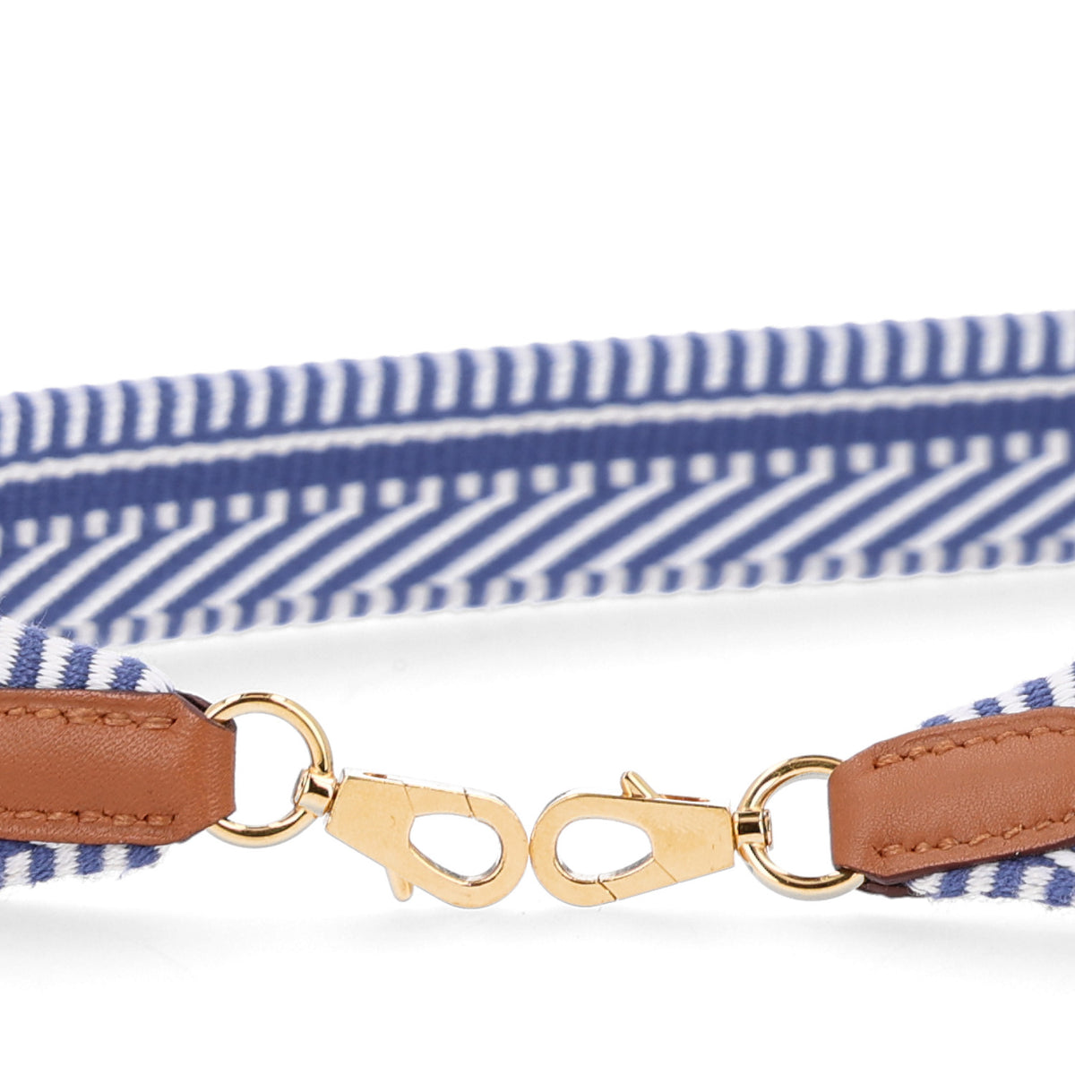 Toile Swift 25mm Sangle Cavale Shoulder Strap Blue Ecru