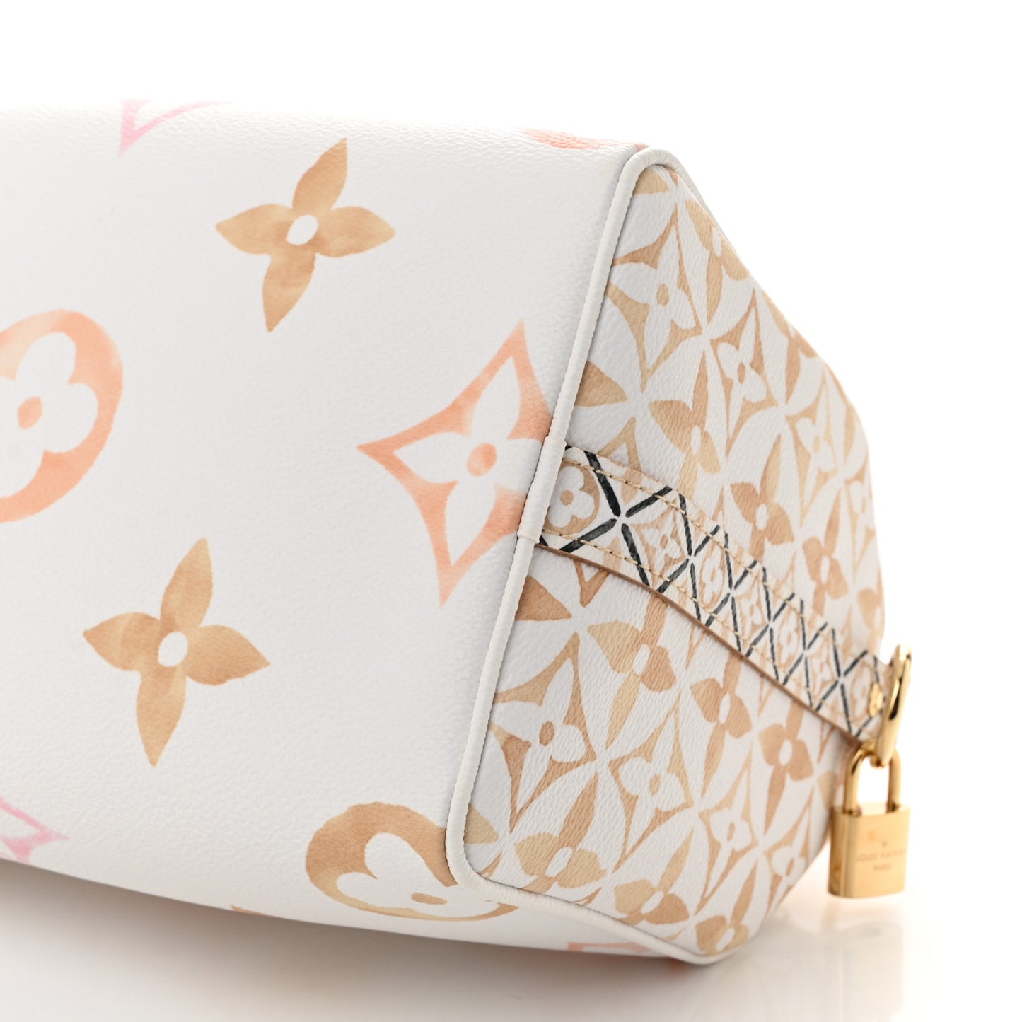 Monogram Giant By The Pool 2.0 Speedy Bandouliere 25 Beige