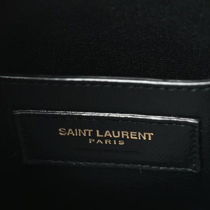 Saint Laurent Smooth Calfskin Small Talitha Bucket Bag Black 6 of 10