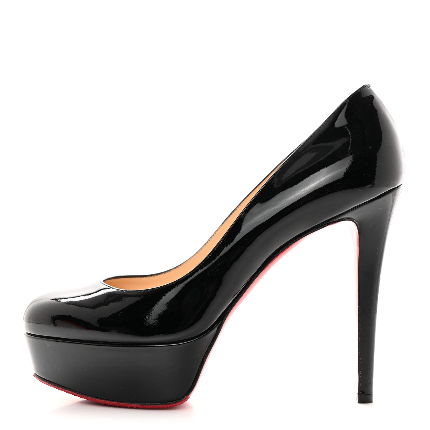 Christian Louboutin Patent Bianca 140 Pumps 39 Black 1 of 7