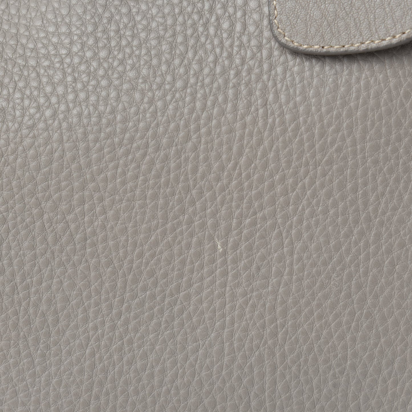 Vitello Daino Side Zip Tote Pomice
