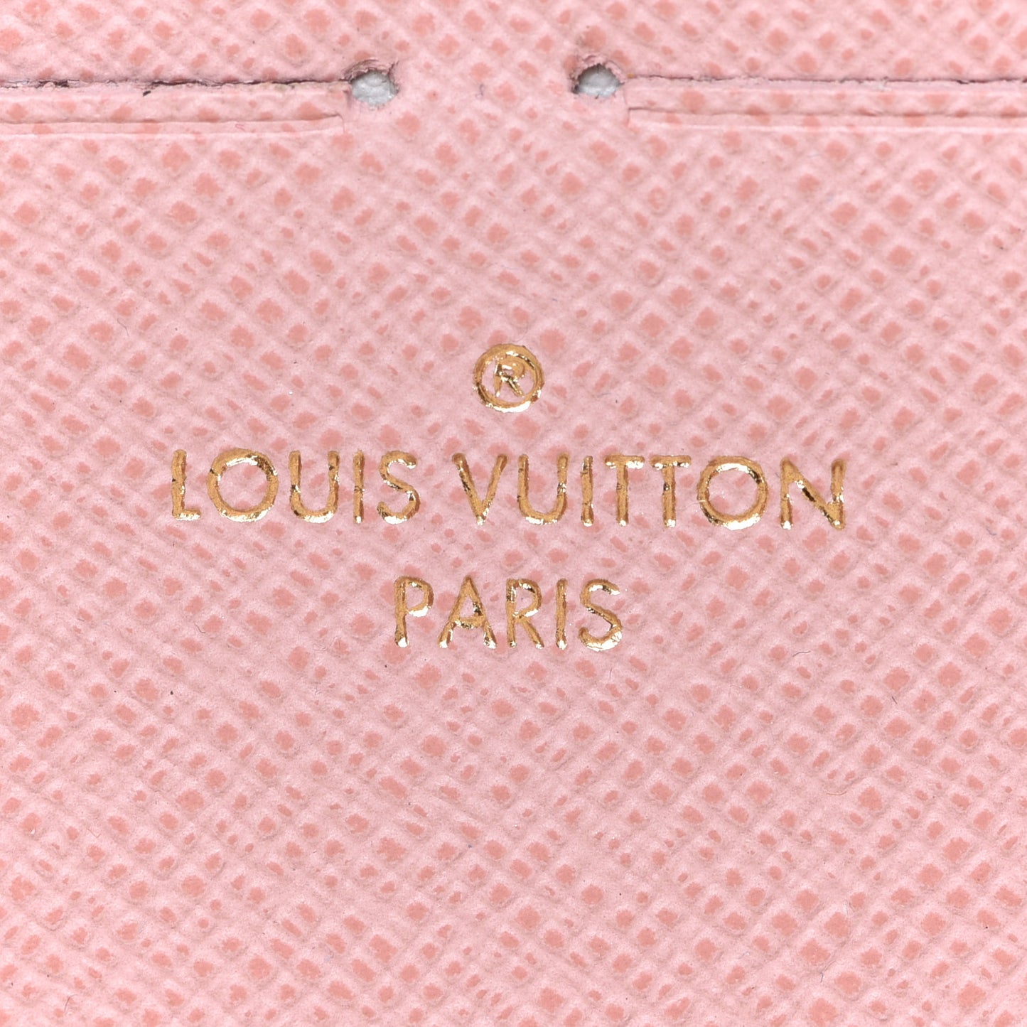 Damier Azur Clemence Wallet Rose Ballerine