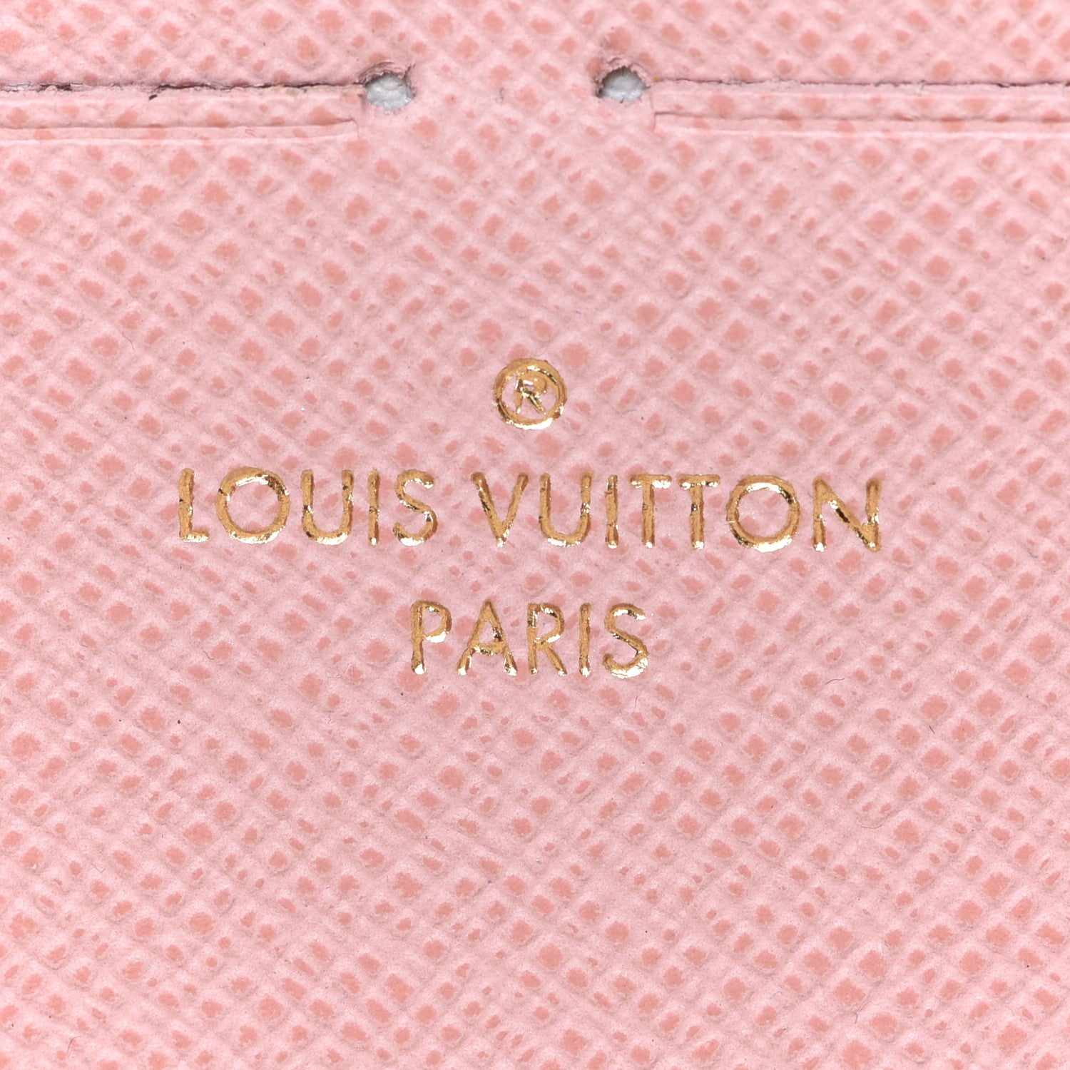 Louis Vuitton Damier Azur Clemence Wallet Rose Ballerine 6 of 8