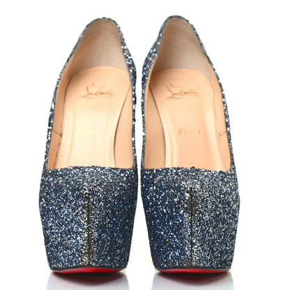 Christian Louboutin Glitter Daffodile 160 Pumps 40 Silver 2 of 7