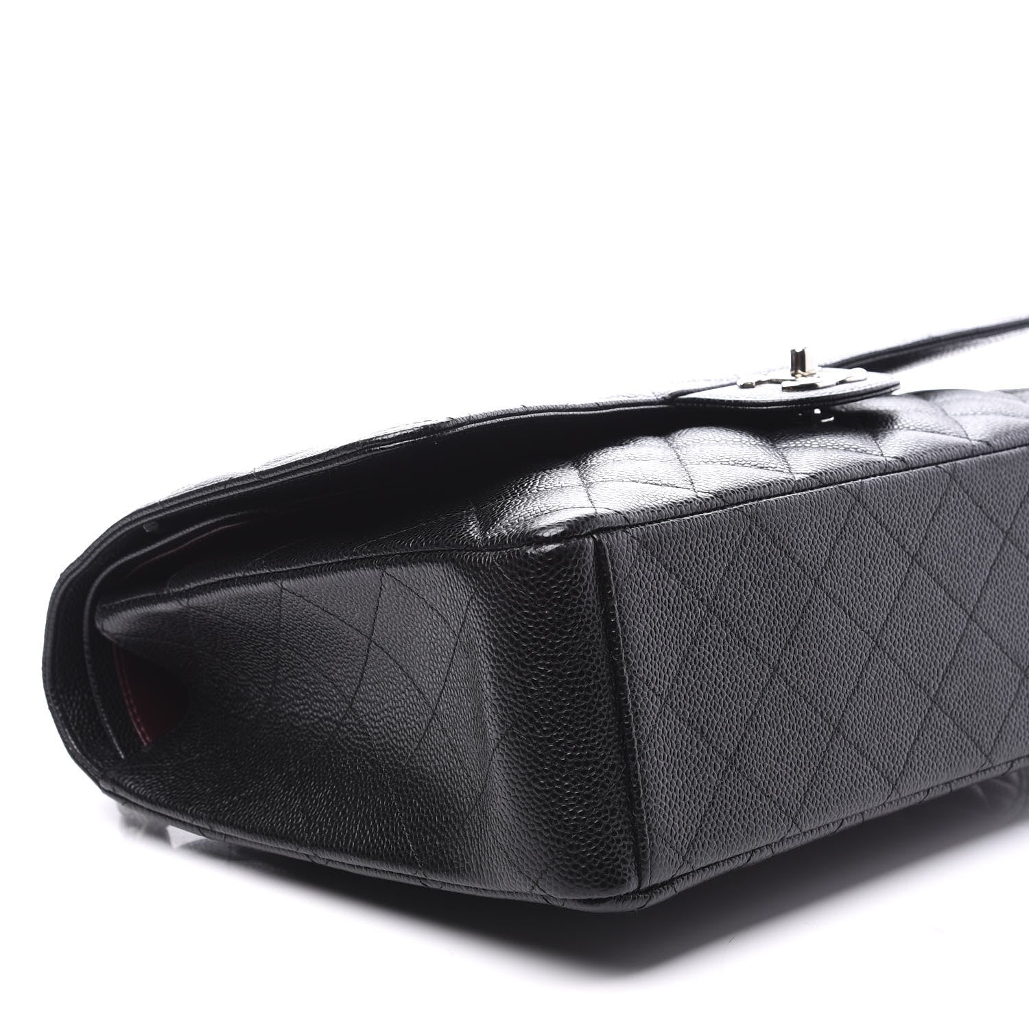 Chanel Caviar Quilted Maxi Double Flap Black 5 of 9