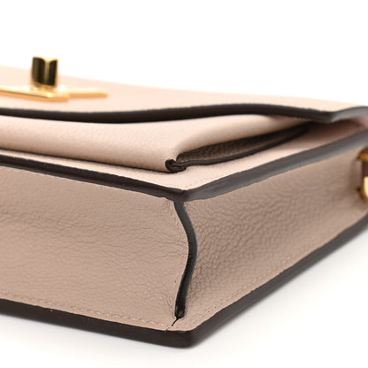 Louis Vuitton Soft Calfskin My Lockme Chain Pochette Greige 9 of 9
