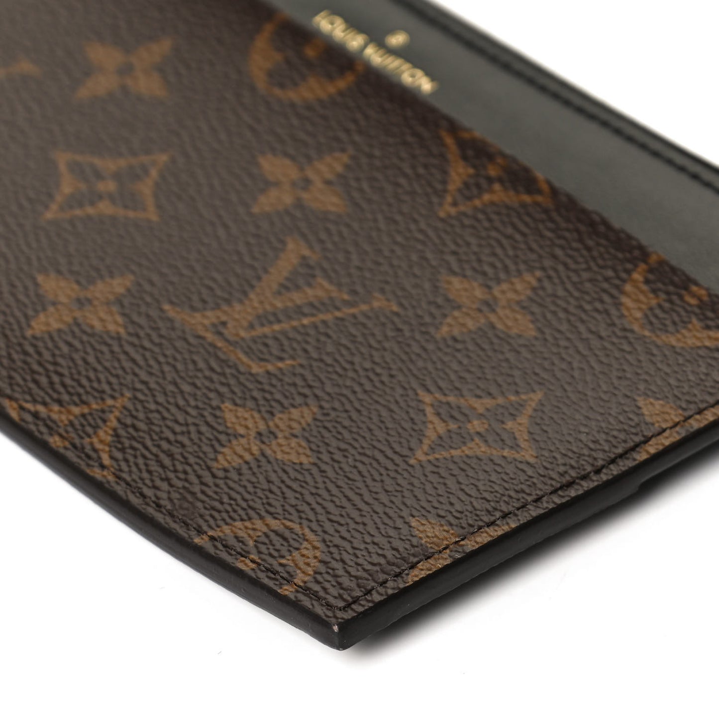 Monogram Slim Purse Black