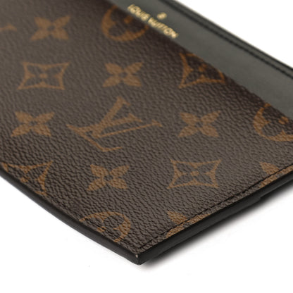 Louis Vuitton Monogram Slim Purse Black 11 of 13
