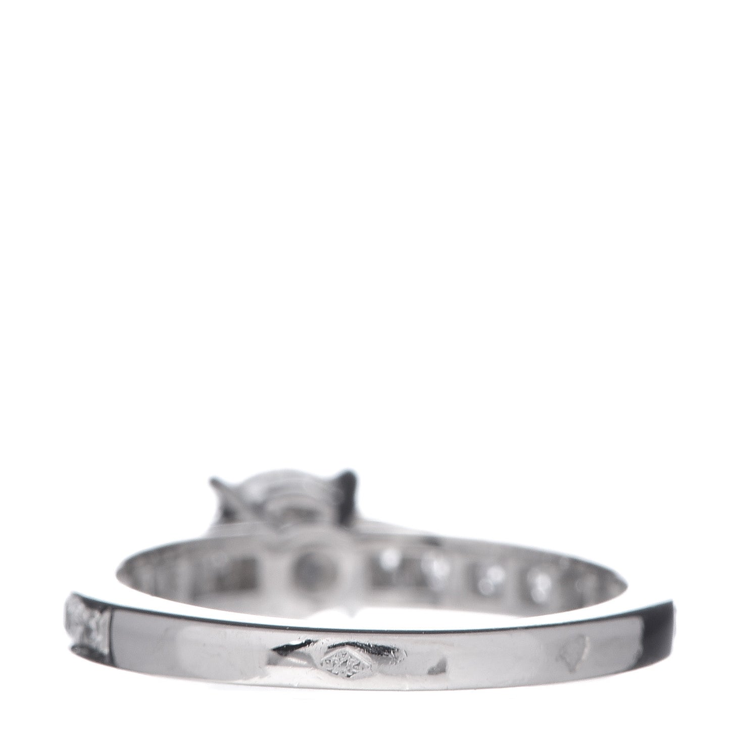 Platinum Diamond .60ct 1895 Solitaire Engagement Ring 49 4.75