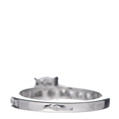 Cartier Platinum Diamond .60ct 1895 Solitaire Engagement Ring 49 4.75 4 of 5
