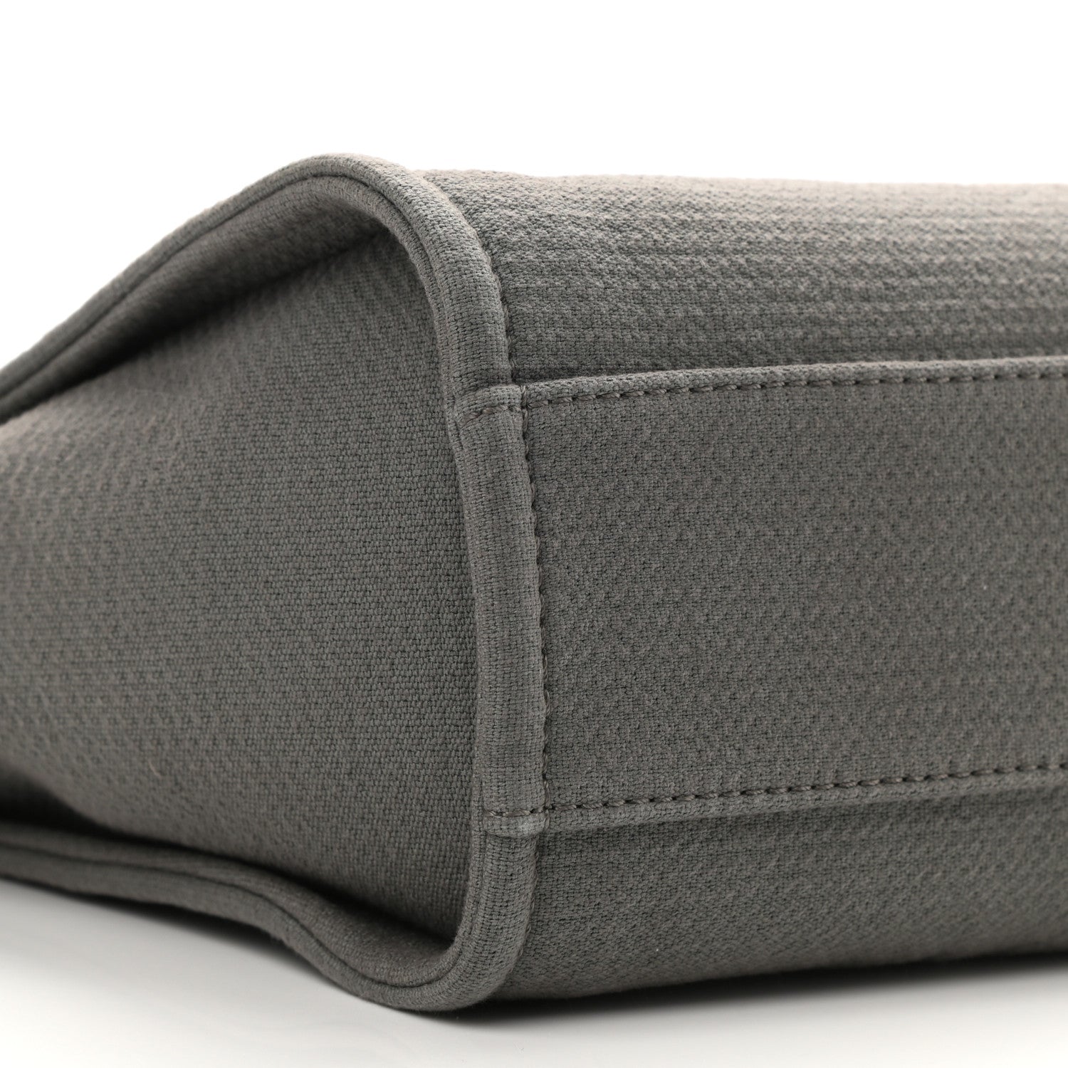 Chanel Mixed Fibers Small Deauville Tote Grey 10 of 12