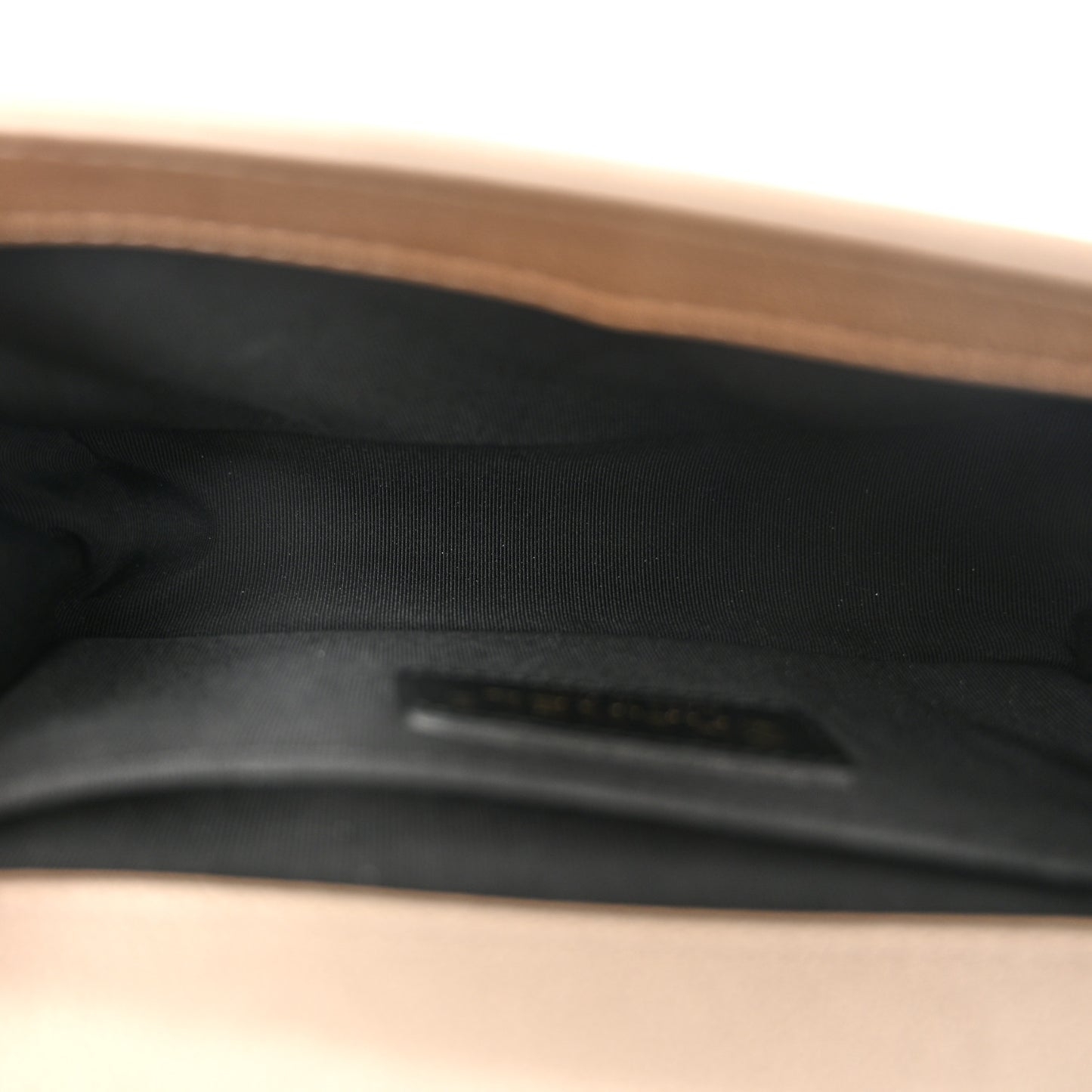 Metallic Lambskin Small Scaled Boy Flap Beige