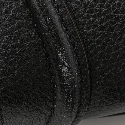 Celine Drummed Calfskin Nano Luggage Black 18 of 19