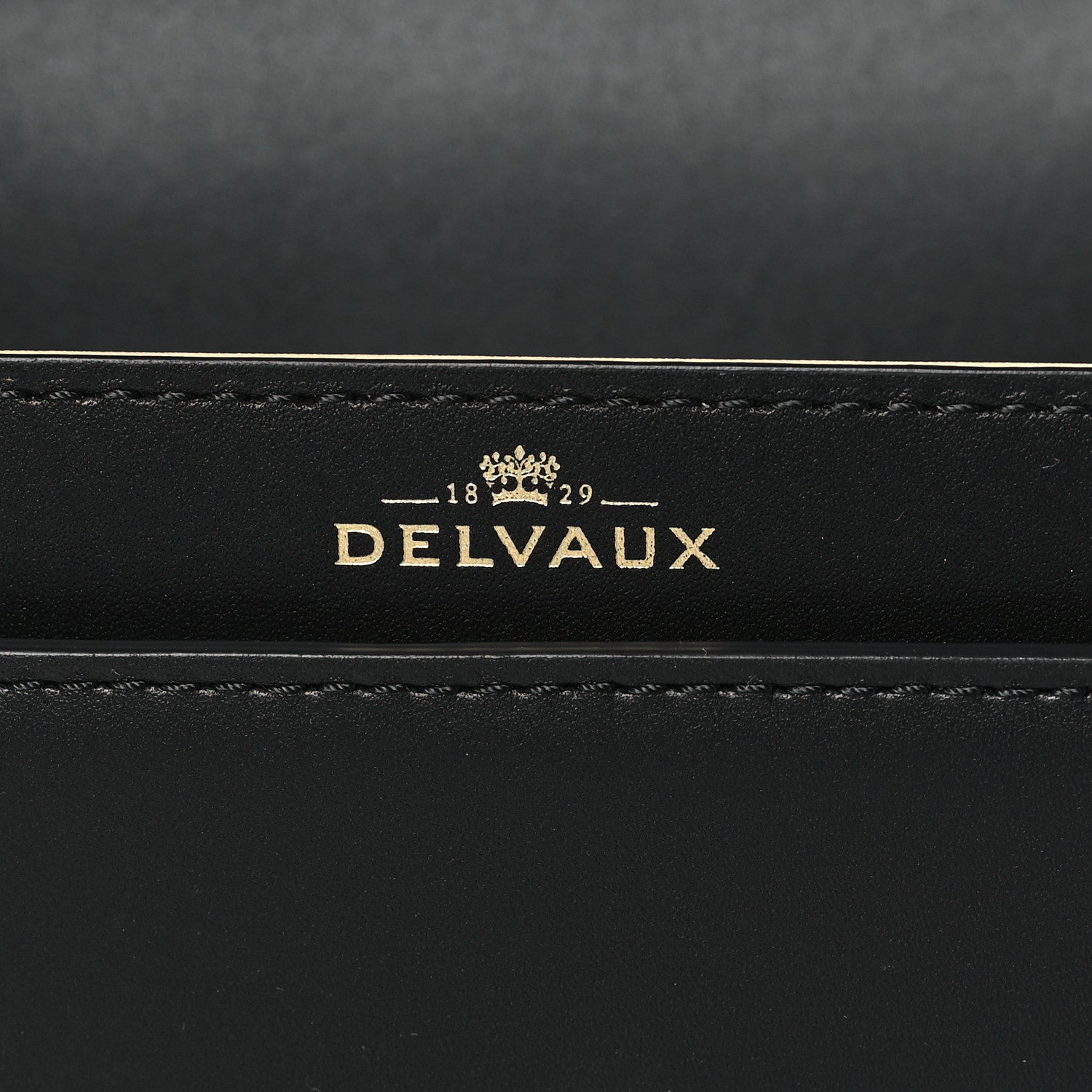 Delvaux Olen Calfskin Small Lingot Crossbody Black 6 of 9