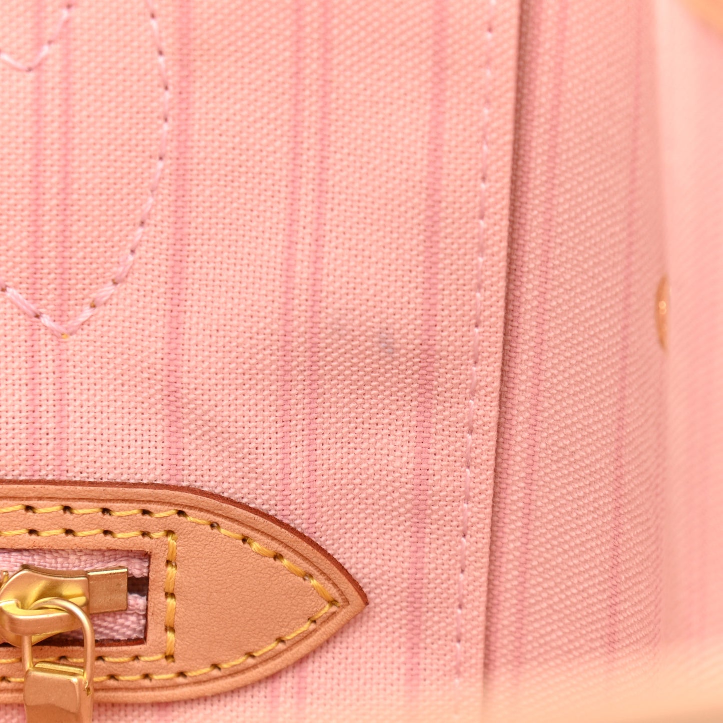 Damier Azur Neo Neverfull MM Rose Ballerine