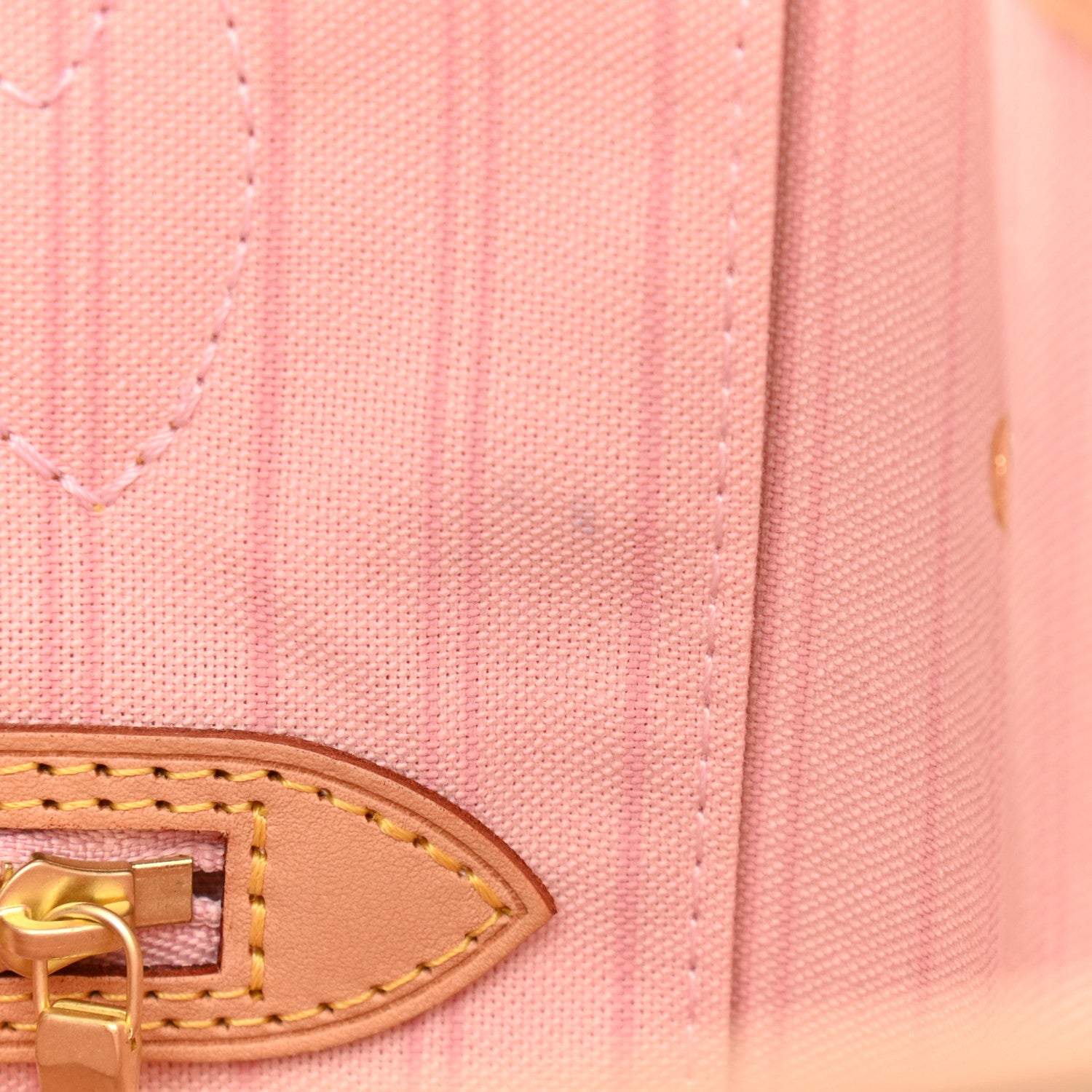 Louis Vuitton Damier Azur Neo Neverfull MM Rose Ballerine 13 of 13