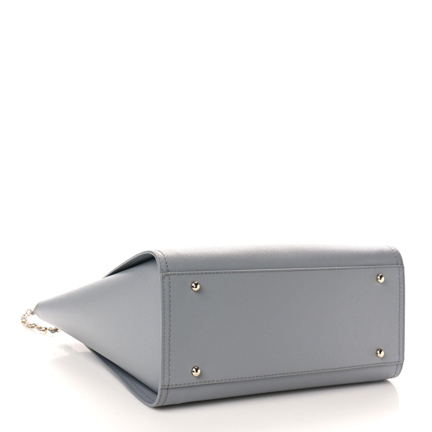 Chanel Caviar Studded Small Deauville Tote Grey 4 of 10