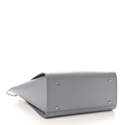 Chanel Caviar Studded Small Deauville Tote Grey 4 of 10