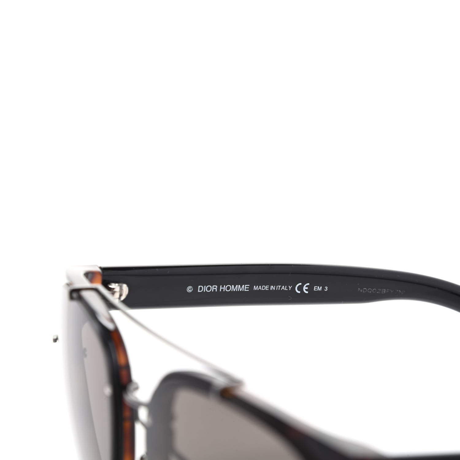 Christian Dior Black Tie 143S Sunglasses Black 5 of 6