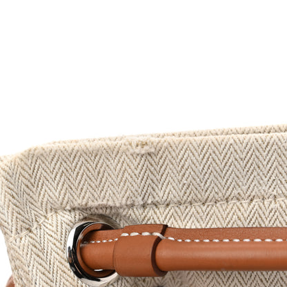 Hermes Toile Swift Maline Bag Gold Craie 19 of 23