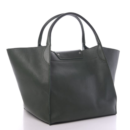 Celine Smooth Calfskin Medium Big Bag Dark Green 3 of 10